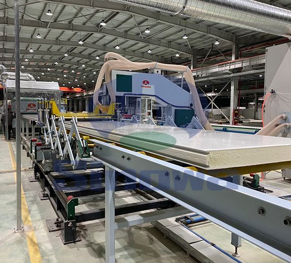 Continuous PUF Panel Production Line For Wall,Sinowa