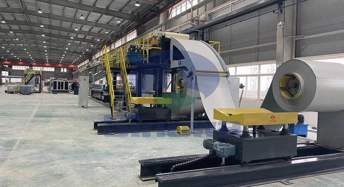 Continuous PUF Panel Production Line For Wall